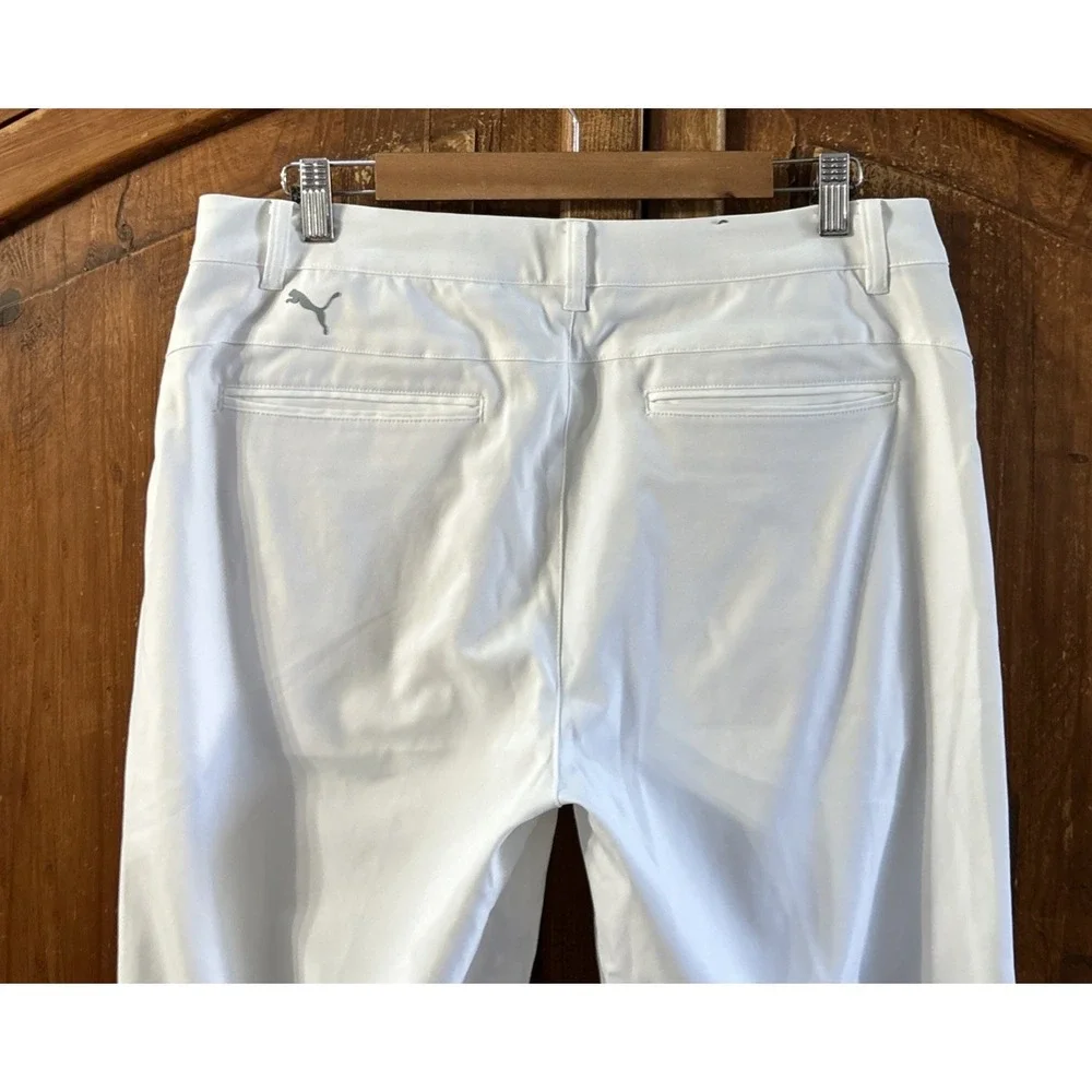 Mens Puma Way 1 Golf Chino Pants Straight Leg Regular Fit Performance 34‎ 34x32